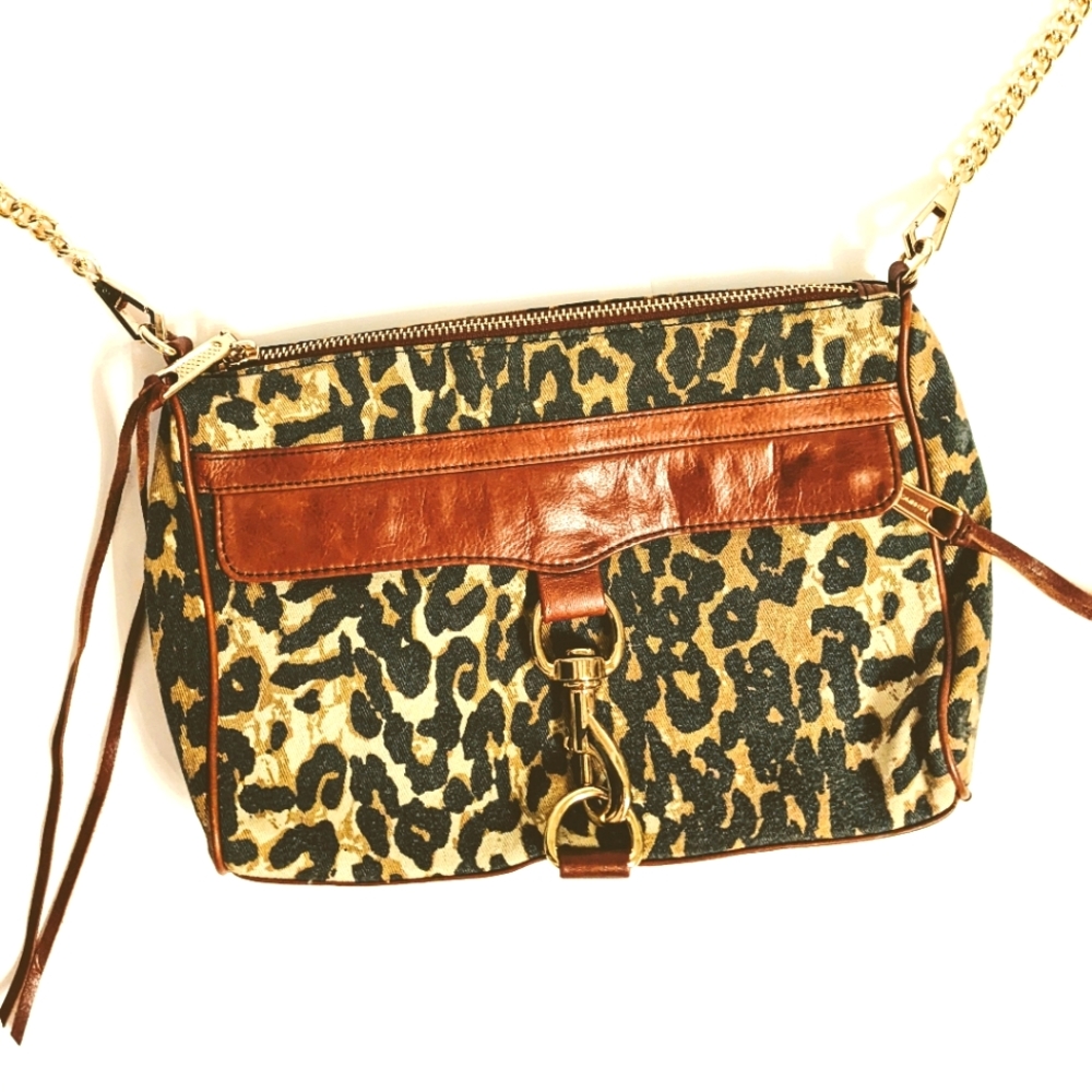 •REBECCA MINKOFF • M.A.C. Cheetah Crossbody